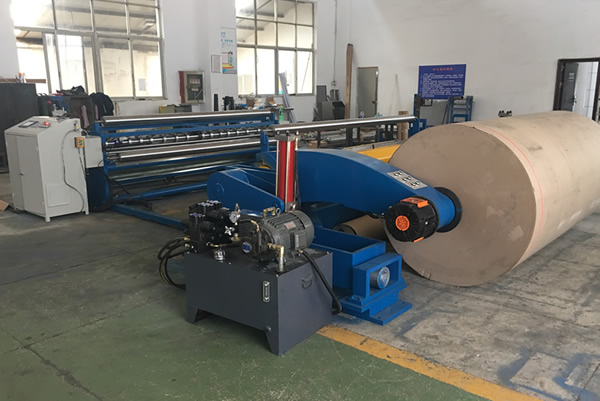 2500 paper slitting and rewinding machinery